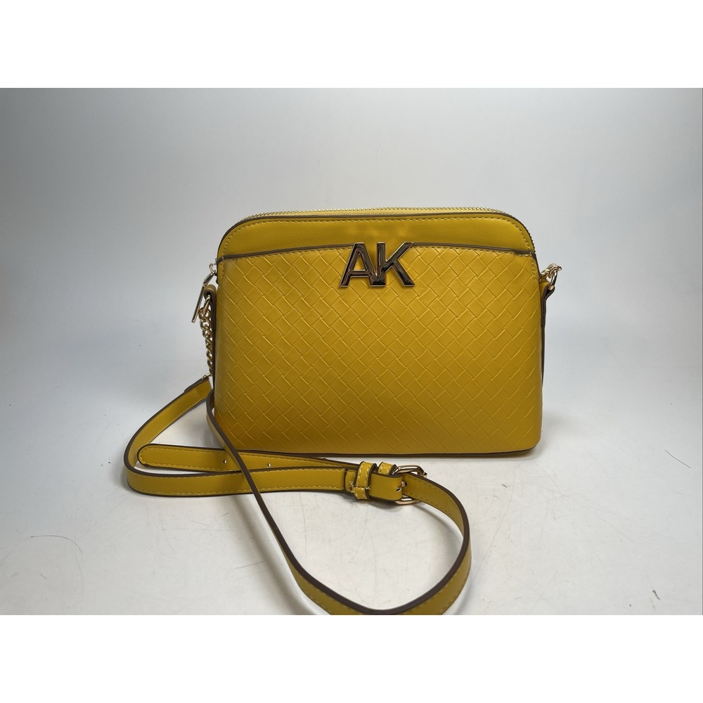 Women's Purse Or Shoulder Bag ANNE KLEIN Yellow Crossbody